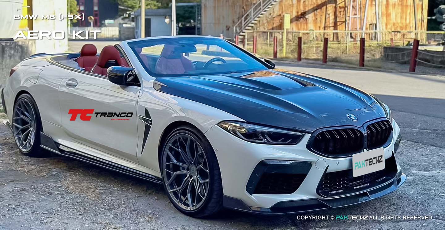 F91 F92 F93 M8 Paktechz 碳纖維前下巴