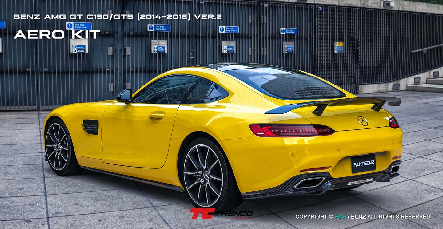 AMG GT C190 Paktechz V2 後下巴