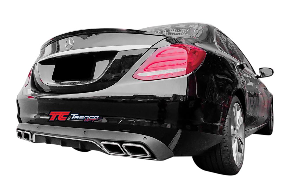 MC20529 <BR> W205 C63 後下巴總成 原廠保桿<BR>  適用:原廠保桿/ 非AMG保桿  <BR>材質:ABS