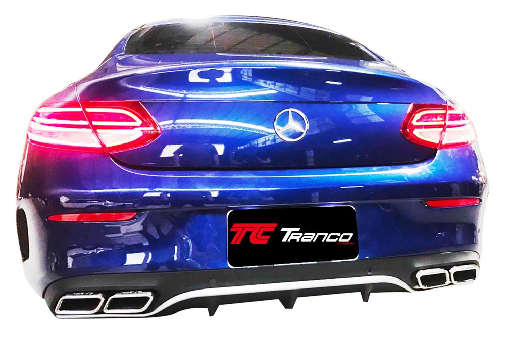 MC20546 <BR> MC20546 C205 2門 C63 後下巴總成 AMG保桿 <BR> 適用:AMG保桿  <BR>材質:ABS