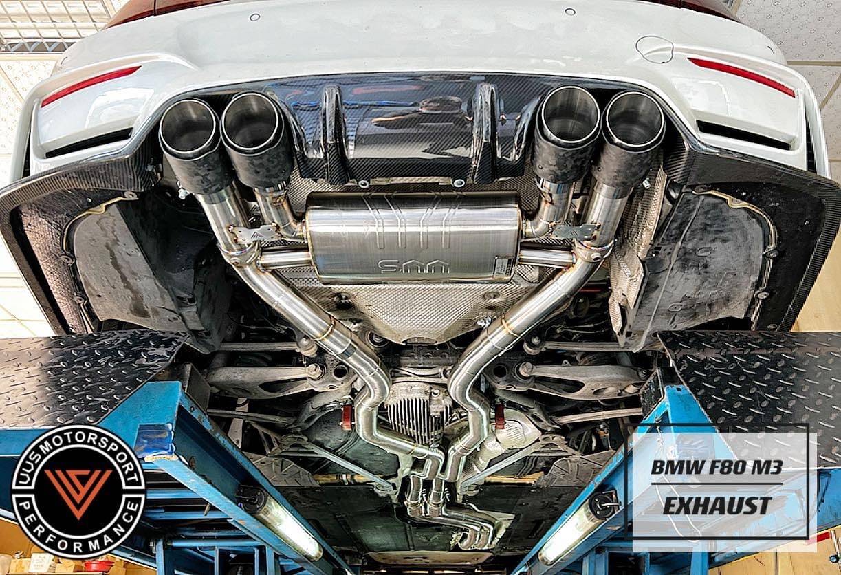 F80 F82 VVS 排氣管 Downpipe當派 全段 中尾段