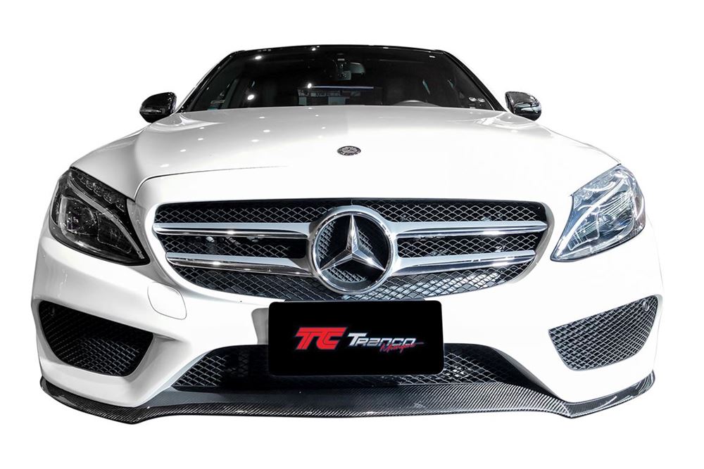 MC20503 <BR> W205 前下巴貼片 AMG保桿 <BR> 適用:AMG保桿  <BR>材質:碳纖維