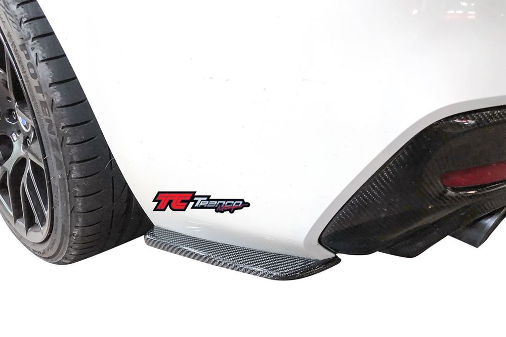 B12011 <BR> F20 LCI 小改款 後保定風翼 小版 <BR> 適用:M SPORT/ M TECH保桿 <BR> 材質:碳纖維