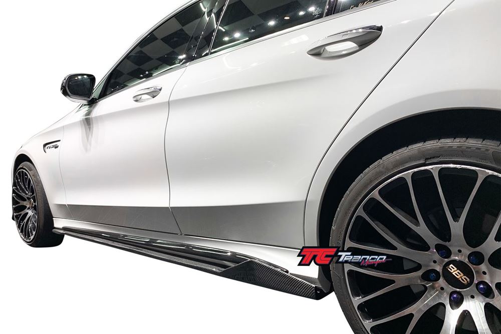MC20528 <BR> W205 R 側裙定風翼 AMG/C63保桿<BR>  適用:AMG/C63保桿  <BR>材質:碳纖維