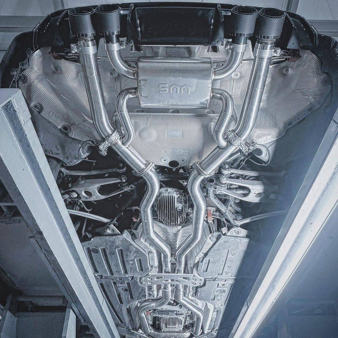 G80 G82 VVS 排氣管 中尾段