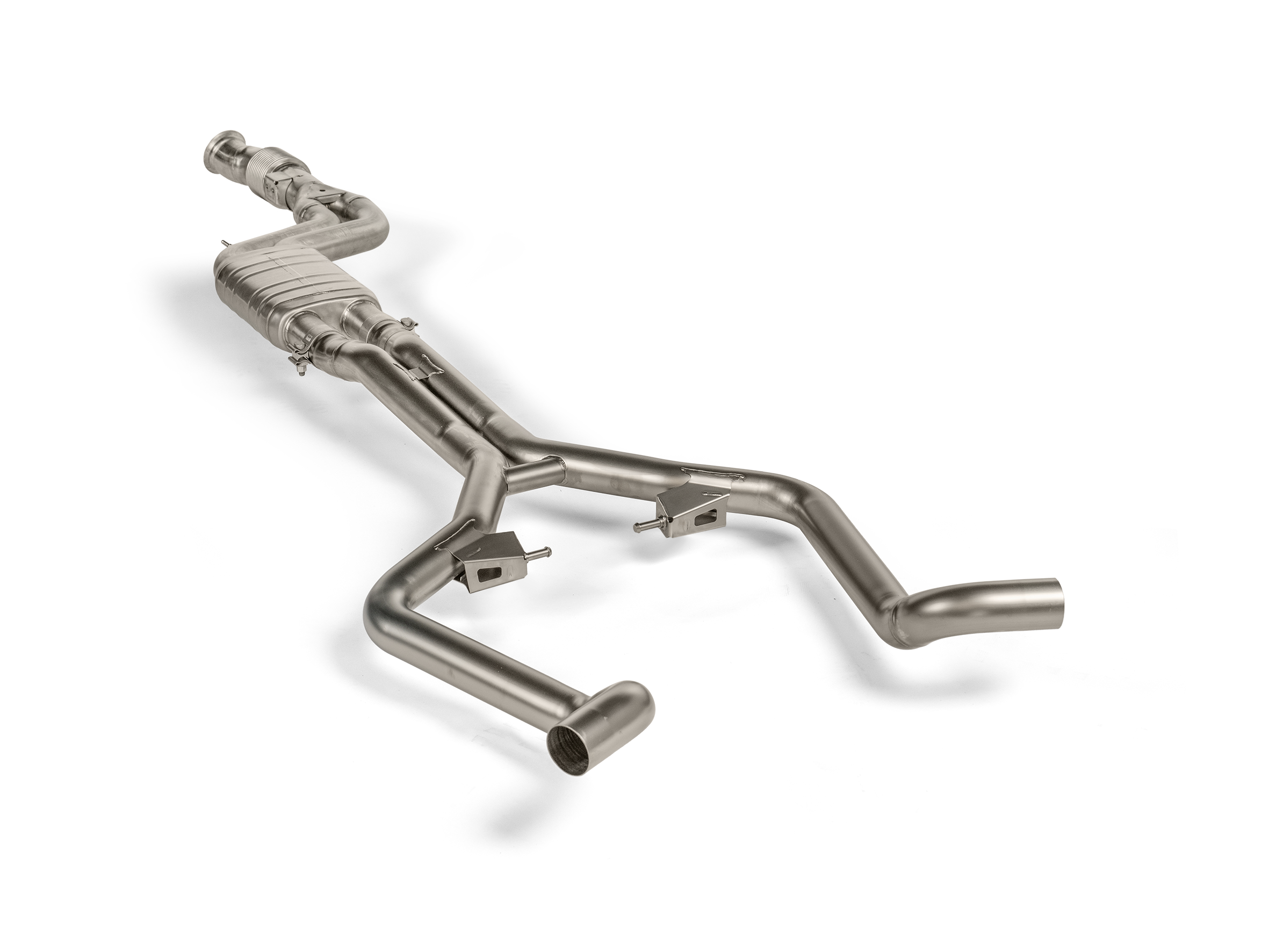 W / S206 C63 Estate Akrapovic 排氣管 Downpipe 當派 全段 中尾段