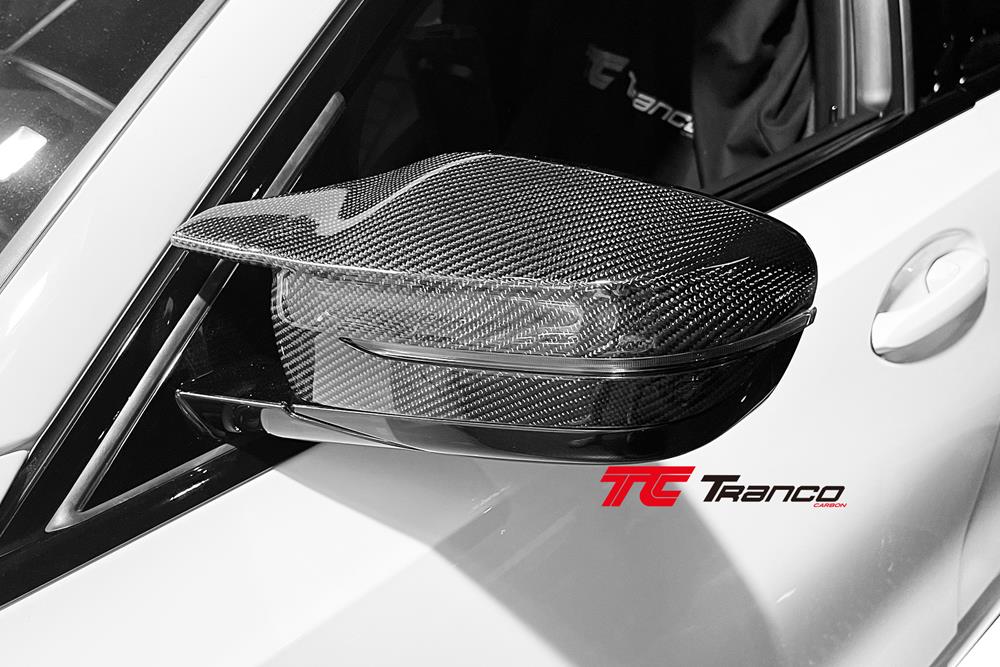 BU25  <BR> G30/G31 新款牛角 後視鏡蓋 替換式   <BR>適用:G30 G31   <BR>材質:ABS+碳纖維