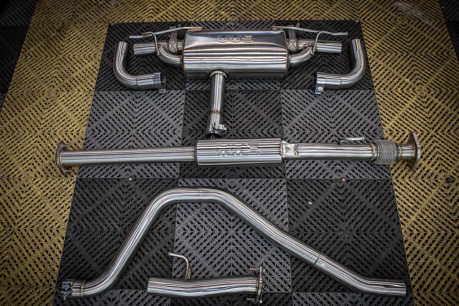 W177 1.4T 2.0T VVS 排氣管 Downpipe 當派 全段 中尾段