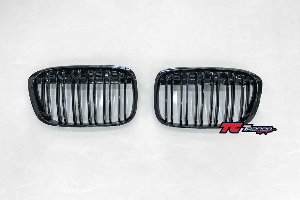 BX14806 <br>  F48 X1 雙槓 亮黑 水箱罩 鼻頭 <br>  適用:F48 X1 <br>  材質:ABS