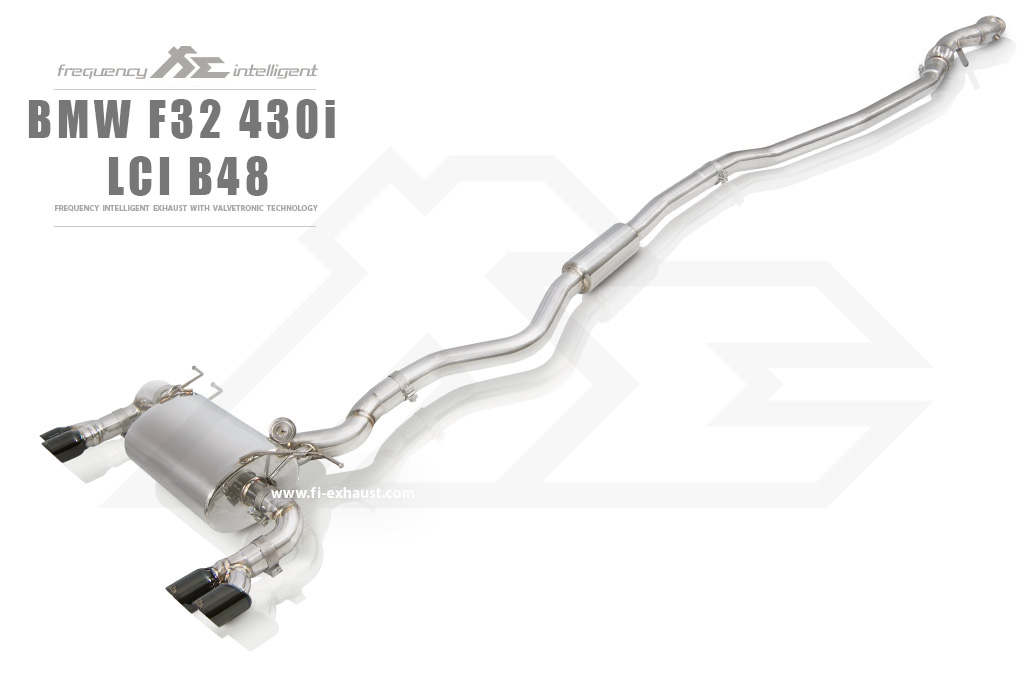 F32 F33 F36 B48 430i LCI Fi 排氣管 Downpipe當派 全段 中尾段