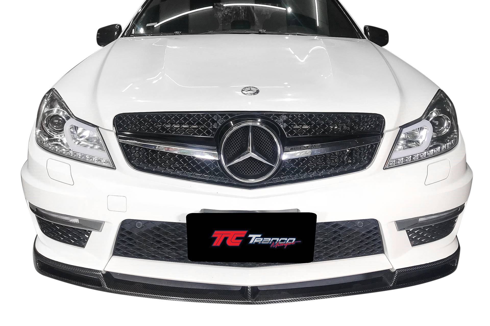 W204 C63 LCI 小改款 V 前下巴 台製C63保