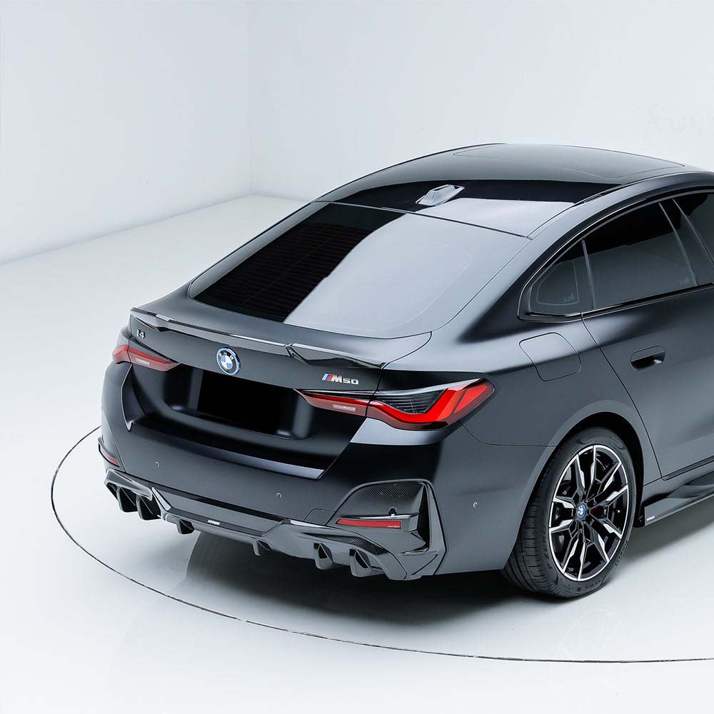 G26 i4 碳纖維 後保飾板