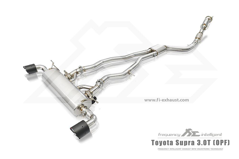 A90 Supra 3.0T FI 排氣管 Downpipe 當派 全段 中尾段
