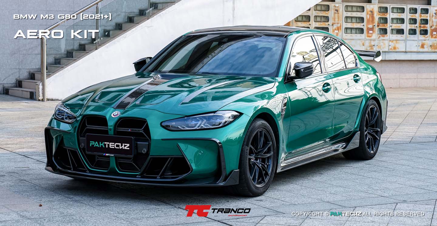 G80 M3 Paktechz 碳纖維引擎蓋